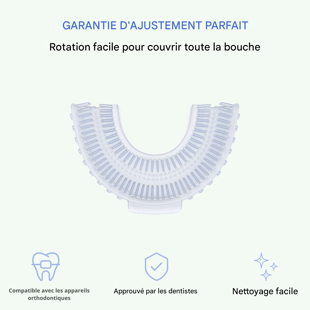 Brosse pour enfants - Gummy Green